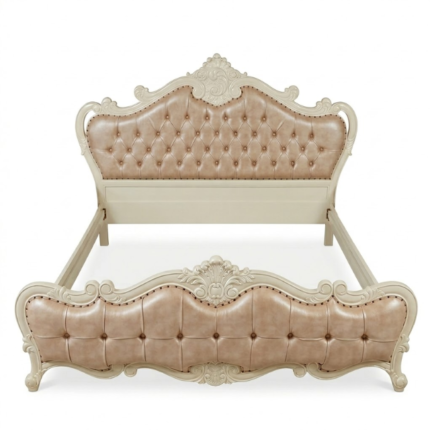Premium Classic Beds 1 Set – Hand-Carved Quality Furniture